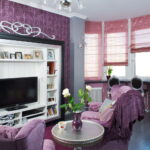 color of curtains for wallpaper