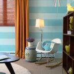 color of curtains for wallpaper options