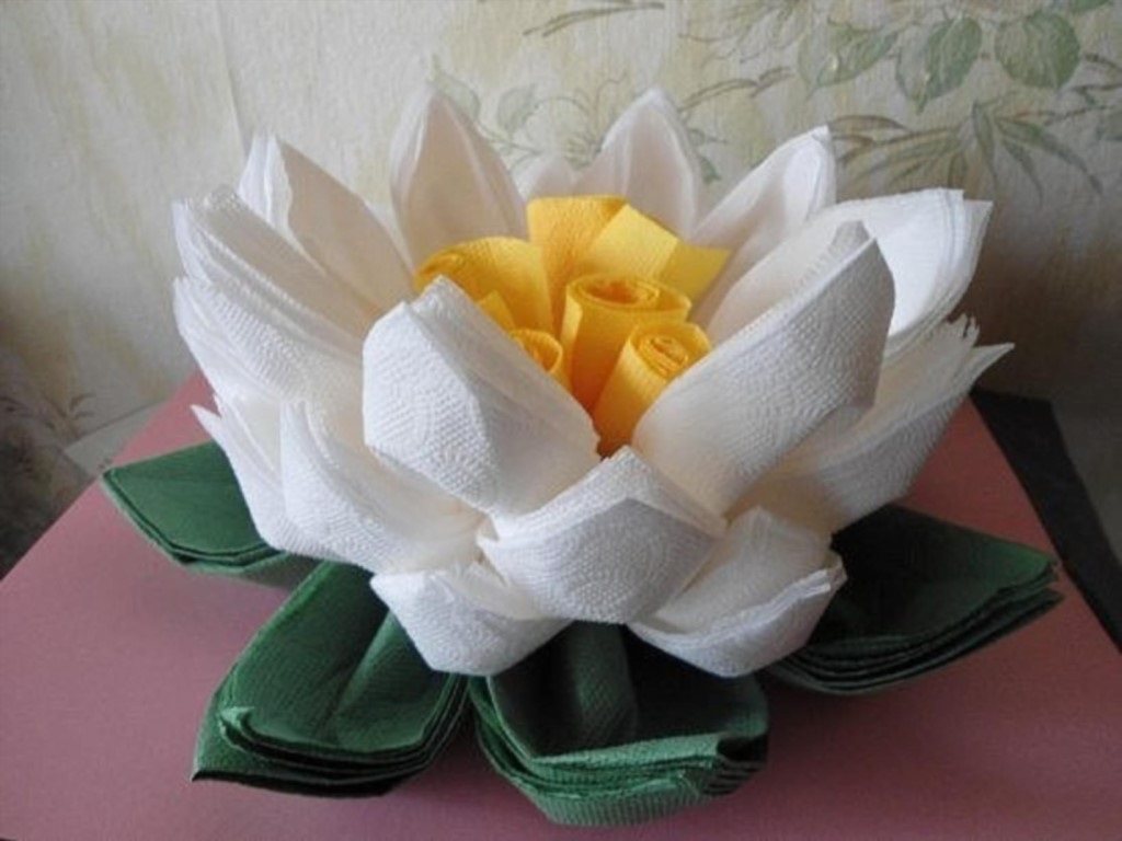 lotus napkin