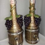 bottle barrel decor