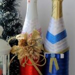 bottle decor new year