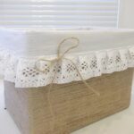 decor box with lace