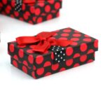 polka dot box decor