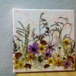 decorative panel wildflowers