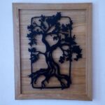 decorative panel ebony