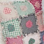 embroidered pillow squares