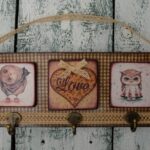 decoupage housekeeper decoration