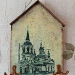 decoupage housekeeper decor