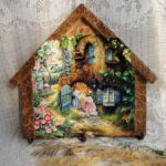 decoupage housekeeper decor photo