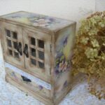 decoupage shelf