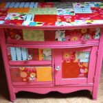 decoupage pink