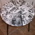 decoupage table