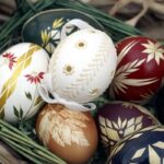 decoupage eggs decor