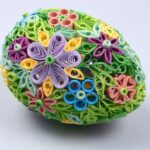 découpage des œufs quilling