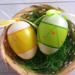 decoupage eggs draw