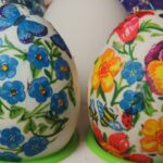 decoupage eggs