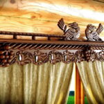 carved wooden cornice