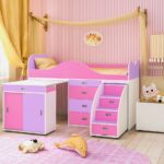 children's bed with drawers