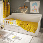 baby bed with protective sides