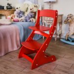 red chair in the nursery