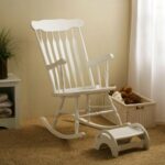 white baby chair