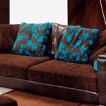 sofa american brown