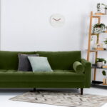 sofa american green