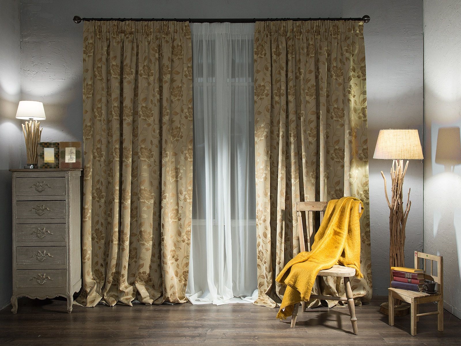 polyester curtains for the kitchen