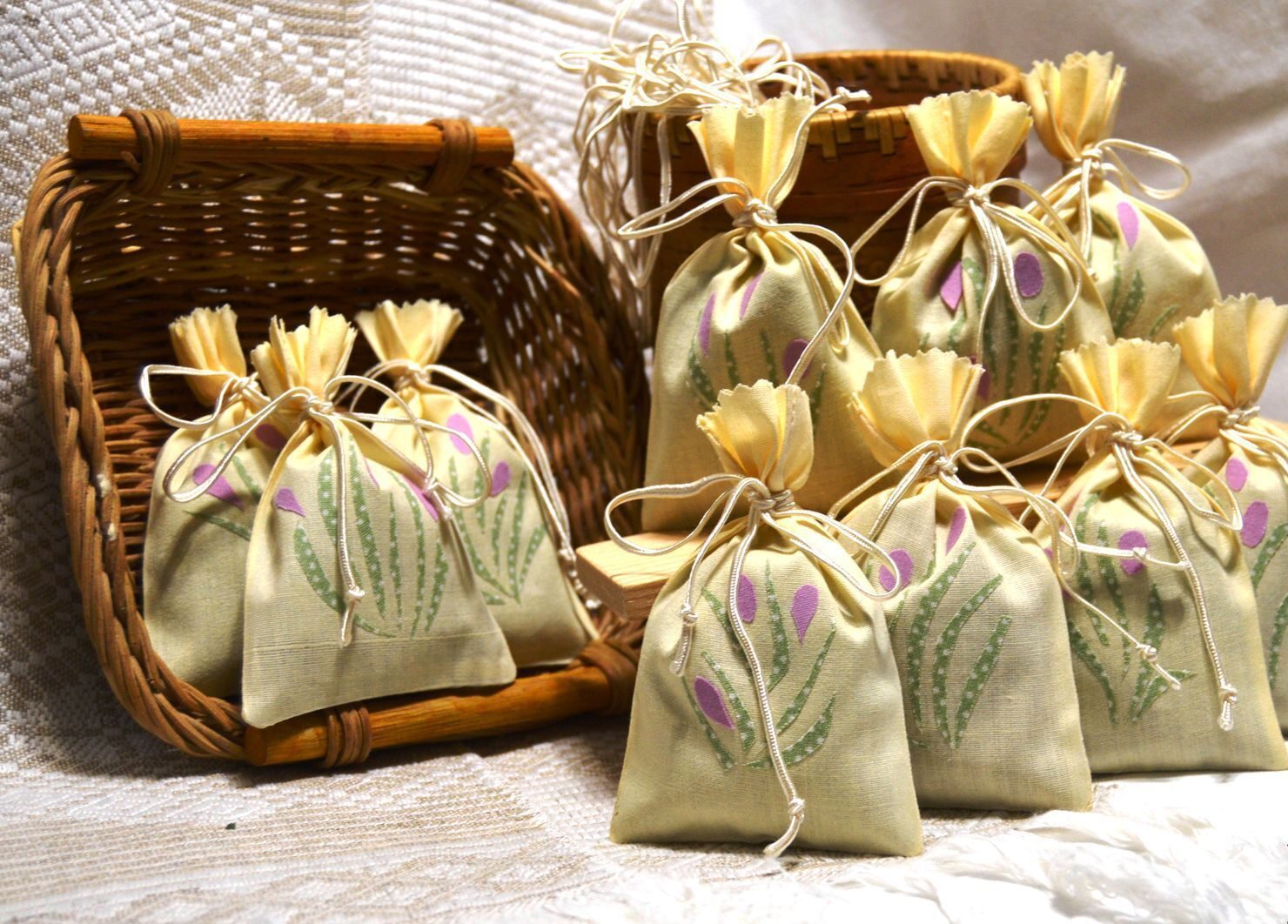 bags of herbs