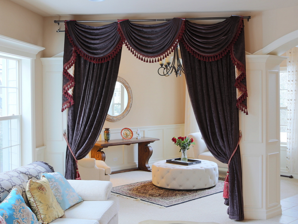 drape curtain design ideas