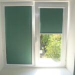 green roller blind