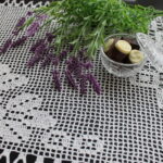 sirloin napkin with lavender