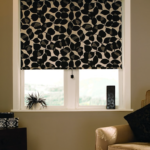 black roller blind