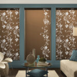 roller blinds brown