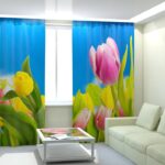 photocurtains with tulip