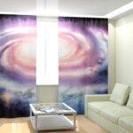 photocurtains with galaxy