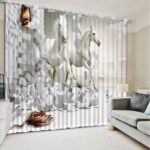 photocurtains with horses