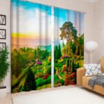 photocurtains bright landscape