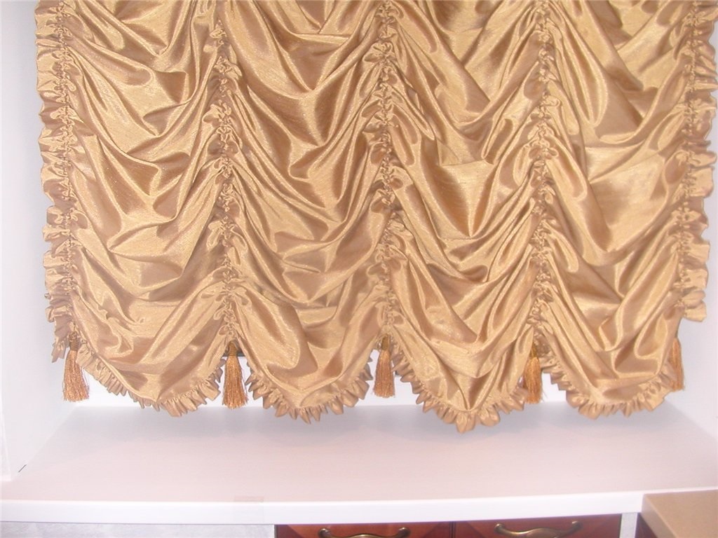 structure of French curtains