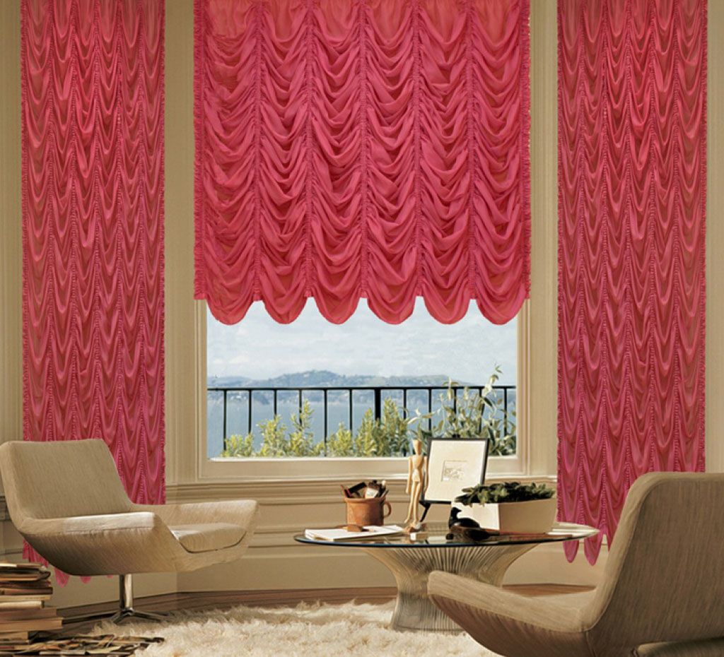 deep french curtains