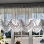 fringed french curtains