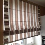 greek curtains striped roman