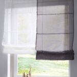 greek curtains gray roman