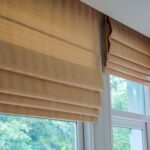 greek curtains roman striped