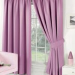 greek curtains lilac