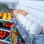 storing eggs in the refrigerator photo