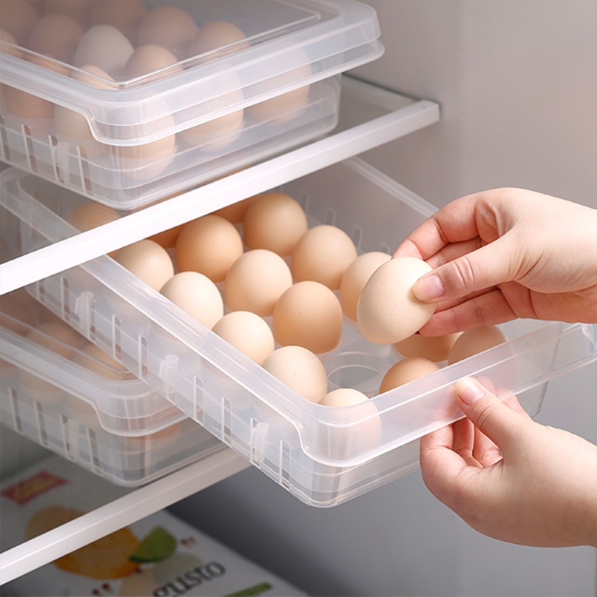 keeping eggs in the refrigerator