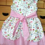 dress made of coarse calico baby