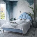 headboard blue