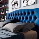 headboard blue